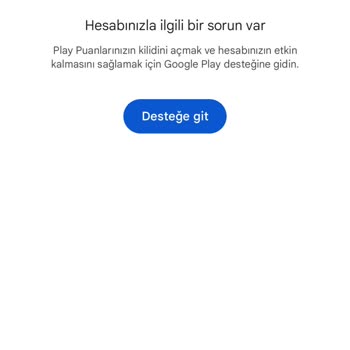 Google Play Puanları Kullanılamıyor Destek Yok