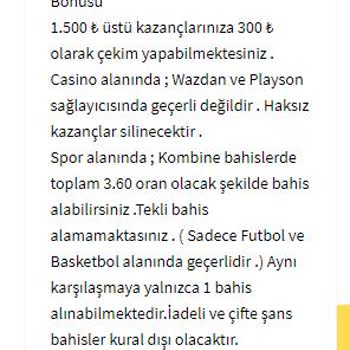 Betbey Bonus Ödemesini Reddetti