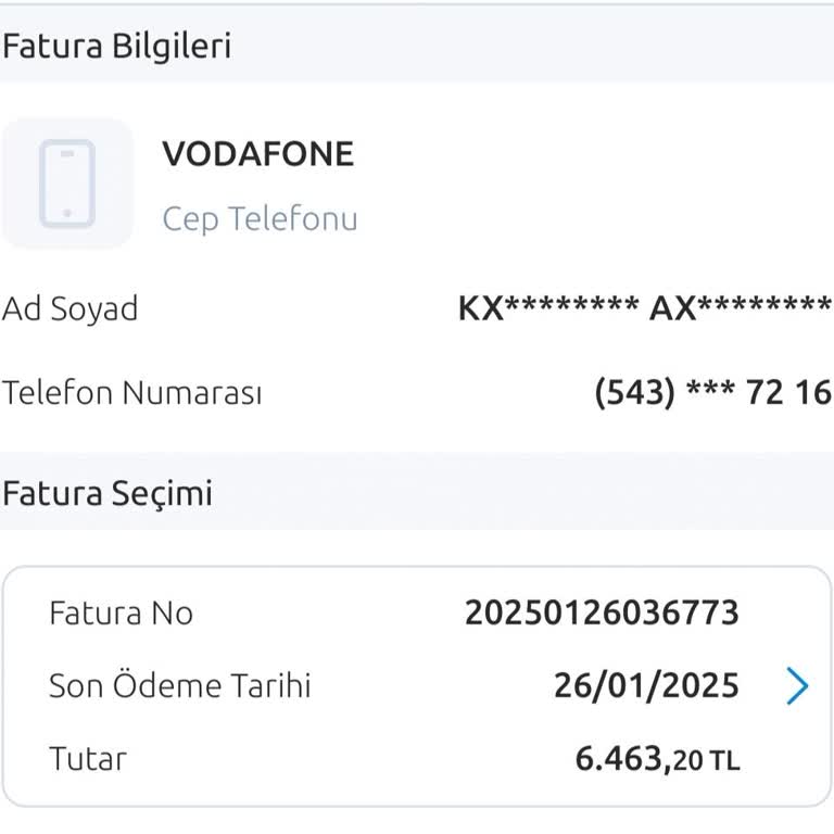 Vodafone Bayisinden Yanıltıcı Satış Ve Fatura Şoku