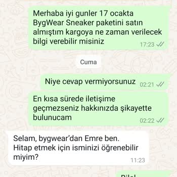 İletişimsizlik Ve Para İadesi Sorunu