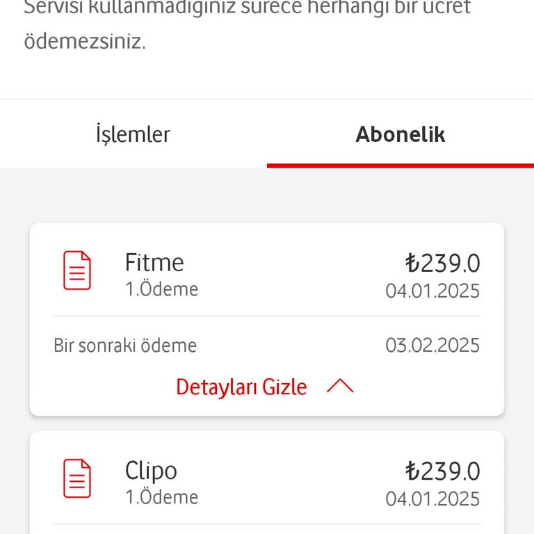 İstenmeyen Clipo Üyelik Ücreti Sorunu