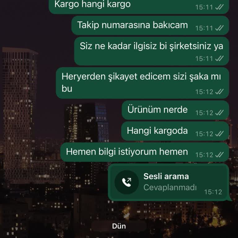 Stanley Termos Alışverişinde İletişim Sorunu