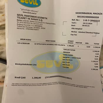 Alerji Yapan Göz Kalemi Ve Mağaza İade Sorunu