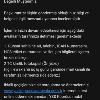 Köprü Geçiş Ücreti Haksız Kesildi: Geri Ödeme Bekleniyor