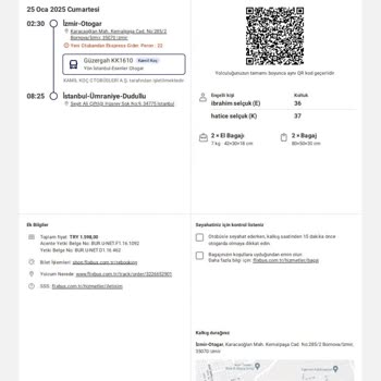 Yanlış Tarihli Biletler Ve Müşteri Hizmetleri Sorunu