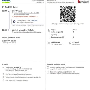 Yanlış Tarihli Biletler Ve Müşteri Hizmetleri Sorunu