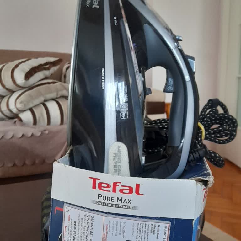 Tefal Ütü Patladı: Güvenlik Tehlikesi