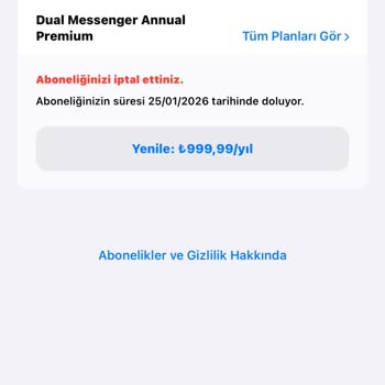 Dual Messenger Haksız Para Aldı!