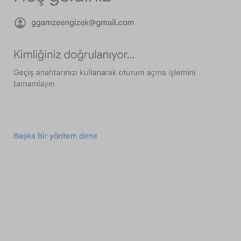 Gmail Hesabımın Şifresini Yenileyemiyorum