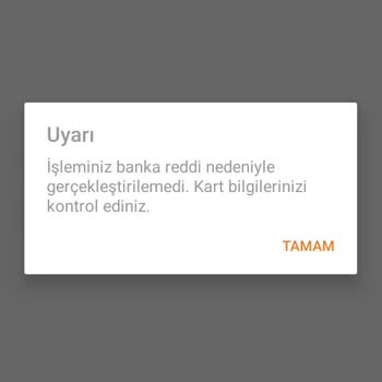 Kartımın Yurt İçi Alışverişlerde Kullanılamaması
