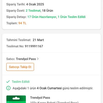 Trendyol Ve Satıcı Arasında Kargo İptal Çıkmazı