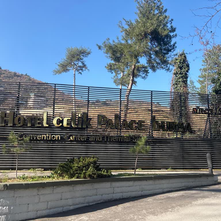 Çelik Palas Otel Hotel Çelik Palana Bursa'da Güvenlik Sorunu!