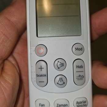 Samsung Klimanın Kumanda Aydınlatması Eksikliği