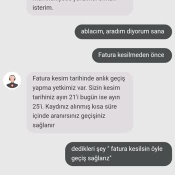 Vodafone'da Taahhüt Sonrası Mağduriyet