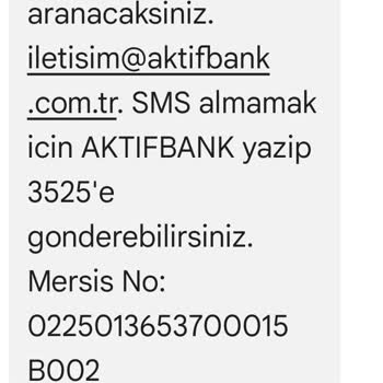 İzinsiz Kredi Başvurusu Ve Yanıltıcı Mesaj