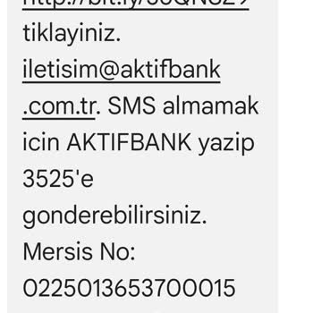 İzinsiz Kredi Başvurusu Ve Yanıltıcı Mesaj