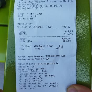 D&R Fiyat Etiketi Ve Kasa Tutarsızlığı