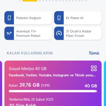 Sosyal Medya Paketinde Yanlış İnternet Kullanımı Sorunu