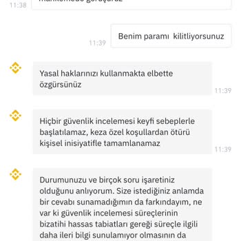 Binance TR Hesabım Haksız Yere İnceleme Altında