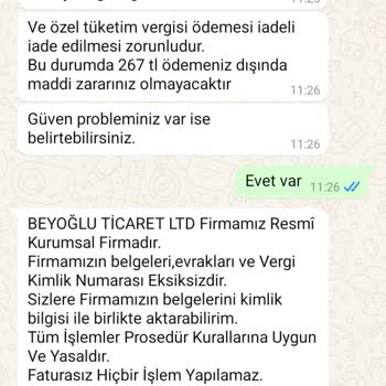 Yanıltıcı Ödül Mesajı İle Mağduriyet Ve Kişisel Bilgi Güvenliği Endişesi