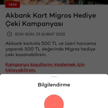 Akbank Kampanyasına Katılım Sorunu Ve Hediye Çeki Belirsizliği