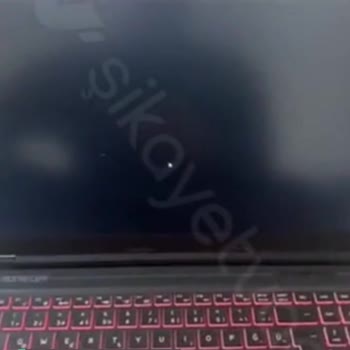 Monster Notebook Bilgisayardaki Beyaz Işık Ve Donma!