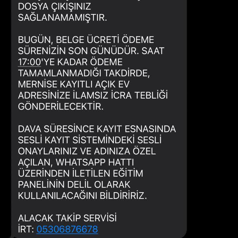 Yanıltıcı Aramalar Ve Israrcı Para Talepleri