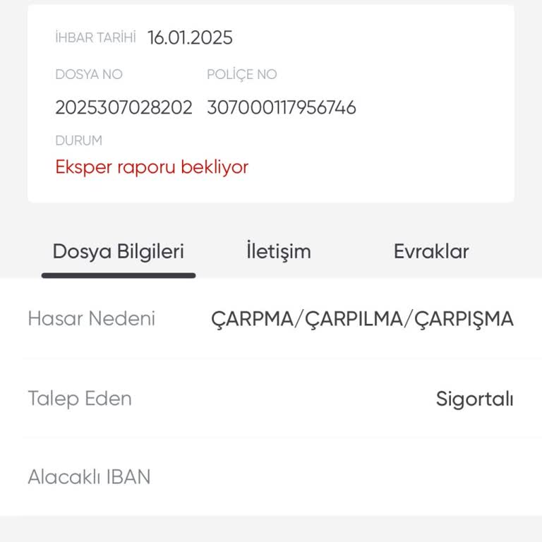 Eksper Raporu Gecikmesi Ve İkame Araç Sorunu