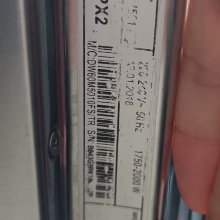 Samsung Bulaşık Makinesi İçin Acil Parça Temini Sorunu