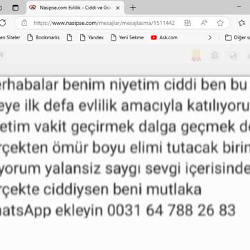Sahte WhatsApp Numarası Şüphesi