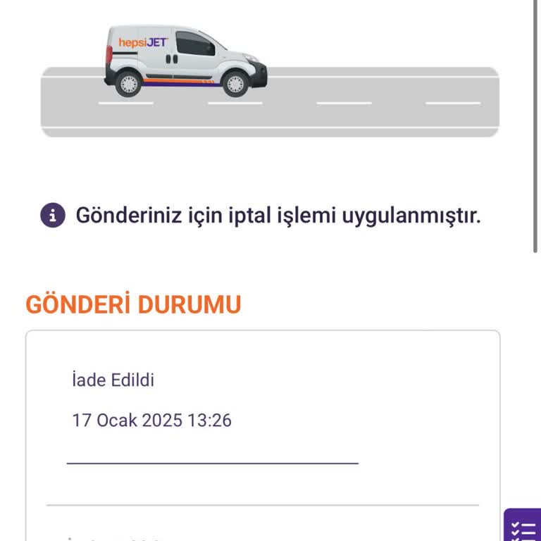Hepsiburada'dan Sipariş Edilen Ayakkabı Teslim Edilmedi