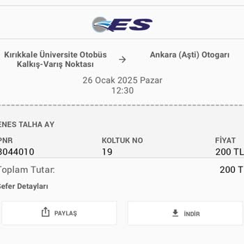 Koltuk Karışıklığı Ve Otobüs Kaçırma Sorunu