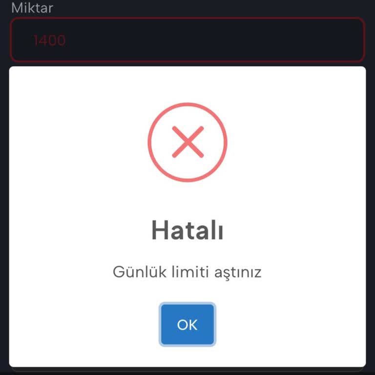 Para Çekme Sorunu Ve Limit Engeli
