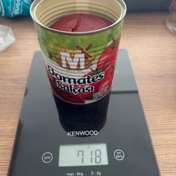Migros Salça Ambalajında Eksik Gramaj Sorunu