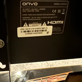 Onvo Televizyon Servis İlgisizliği