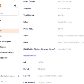 IBAN Ve Vergi Levhası Onayı Sorunu Müşteri Hizmetleri Yanıt Vermiyor