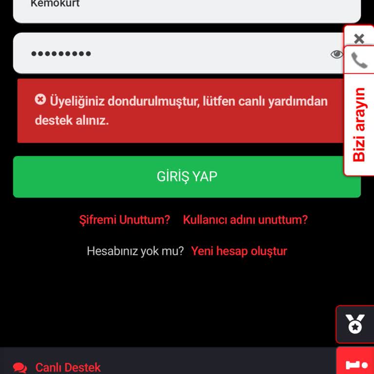 Hesap Blokesi Ve İletişim Sorunları