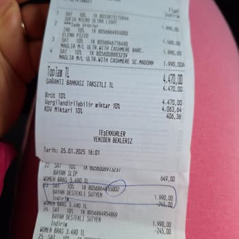 İntimissimi Capitol AVM'de Haksız Fiyat Kesintisi