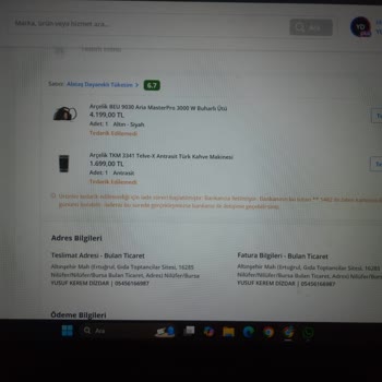 Alataş Dayanıklı Tüketim Ürünleri Mühendislik Ticaret Limited Şirketi Şikayeti