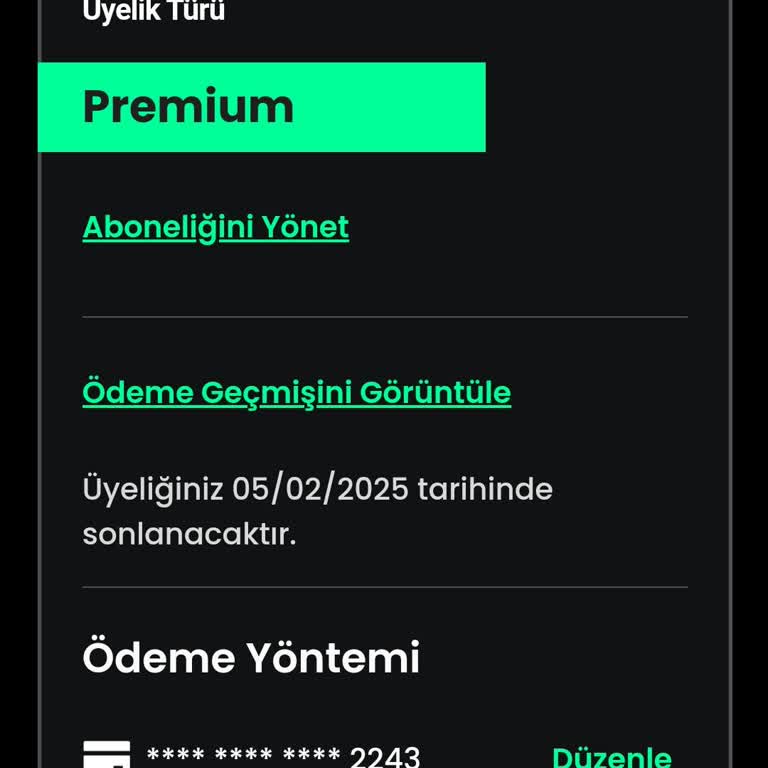 Abonelik İptalinde Kart Bilgileri Sorunu