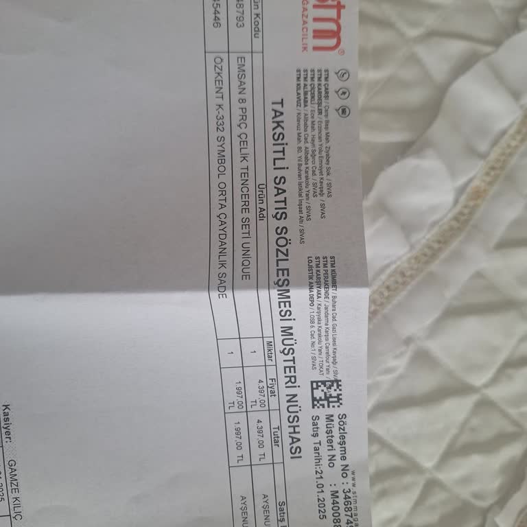 Garanti Belgesi Olmayan Tencere Seti Sorunu