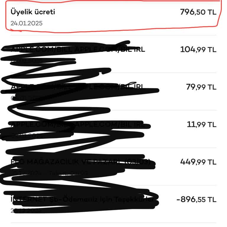Haksız Üyelik Ücretinin İadesi Talebi