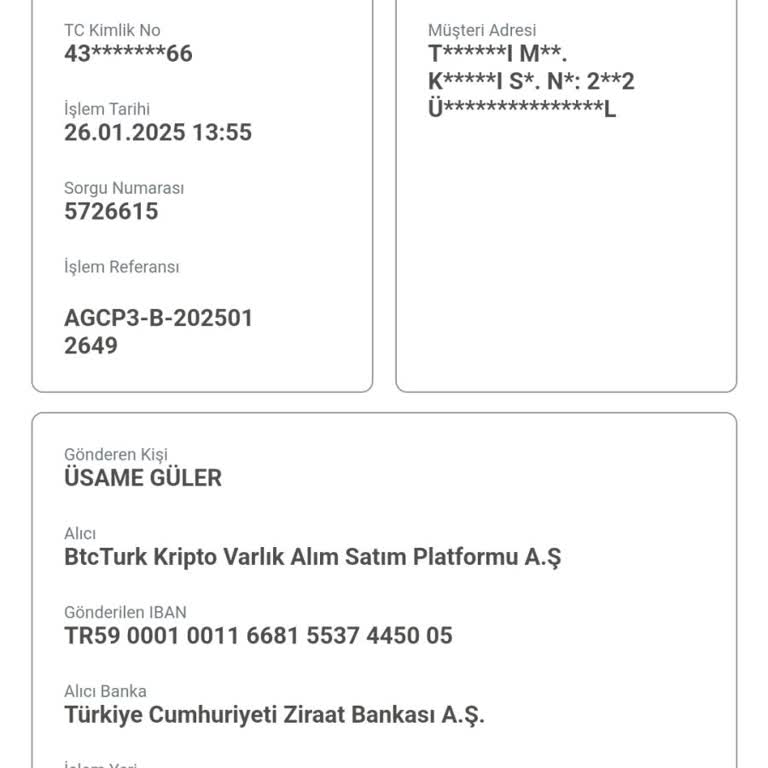 Para Transferi Sorunu Ve İletişim Eksikliği