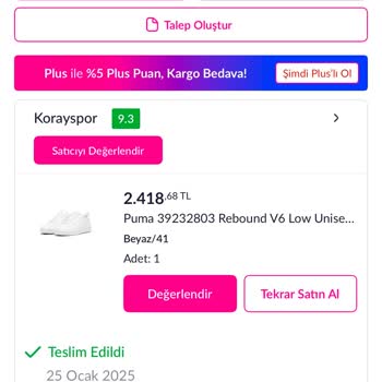 Yanlış Ayakkabı Numarası Ve Fiyat Farkı Mağduriyeti