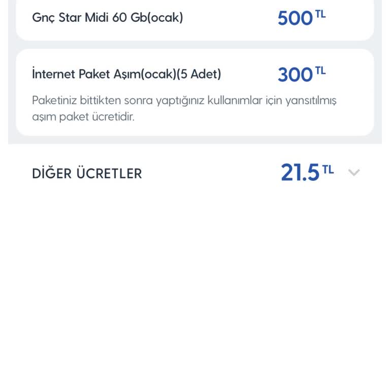 Fatura Aşım Ücreti Şoku: Fazla Kullanımda Ekstra Ücretlendirme