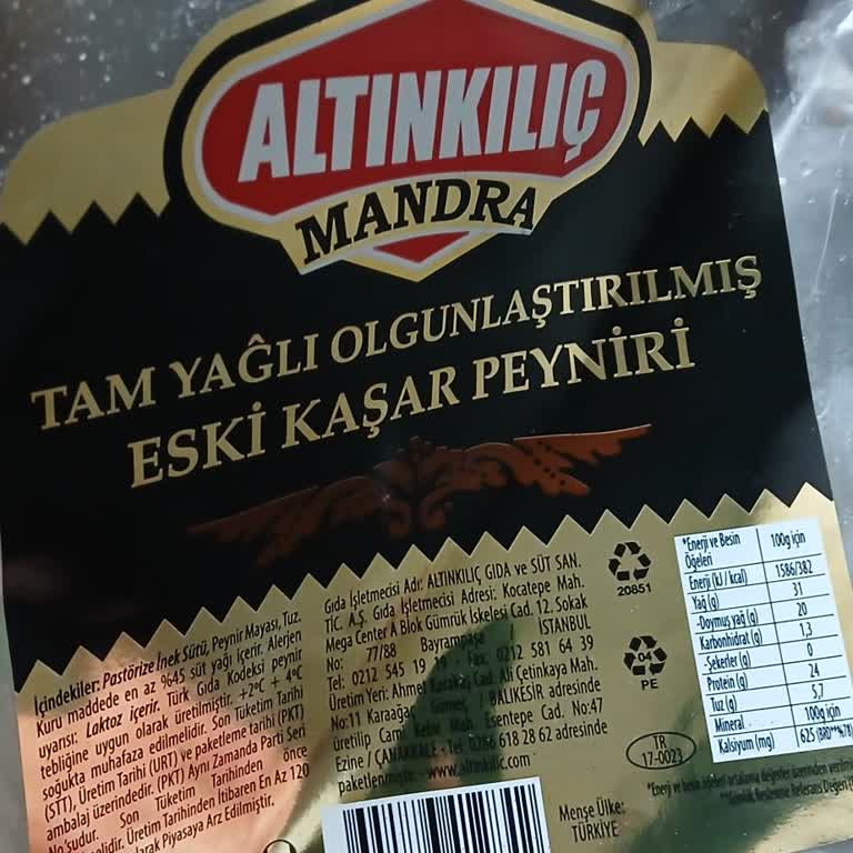 Altınkılıç Eski Kaşar Kalitesi Neden Düştü