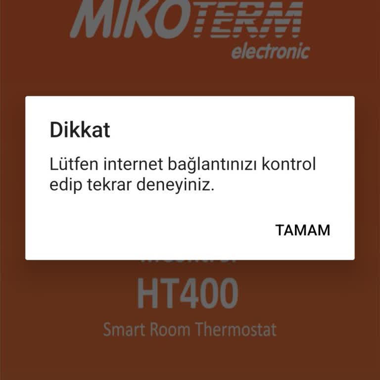 Yerli Üründe Beklenmedik Uygulama Sorunu