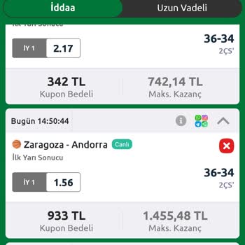 Kazanan Kuponum Kaybeden Listesinde