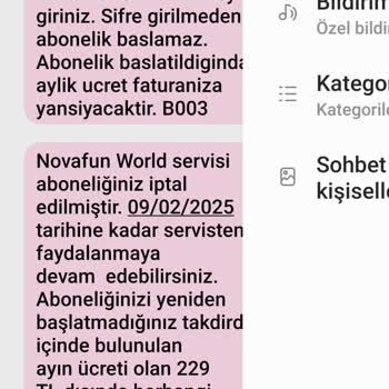 Vodafone'un Haksız Abonelik Ücretlendirmesi