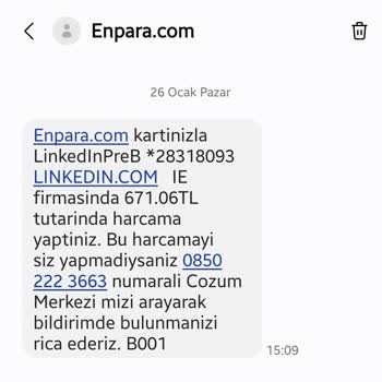 Bilinmeyen Üyelik Ücreti Ve Geri Ödeme Sorunu